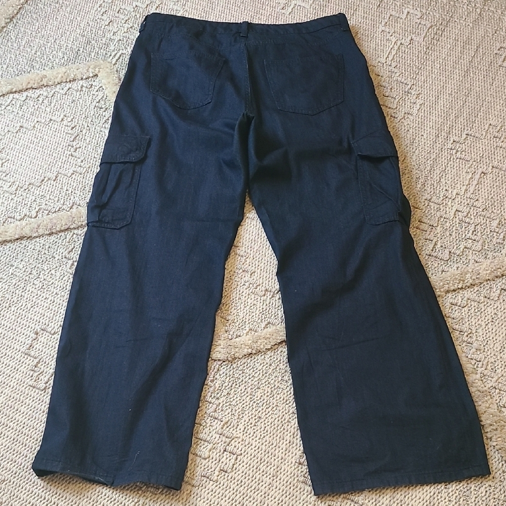 Banana Republic Factory Denim Cargo Pants